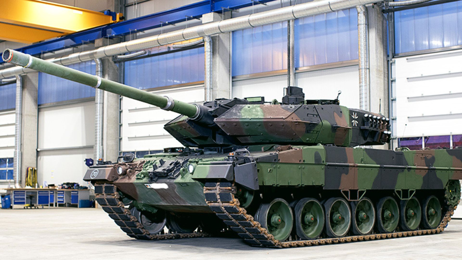 Condor Leopard 1 tank debuts to fight both land and air threats