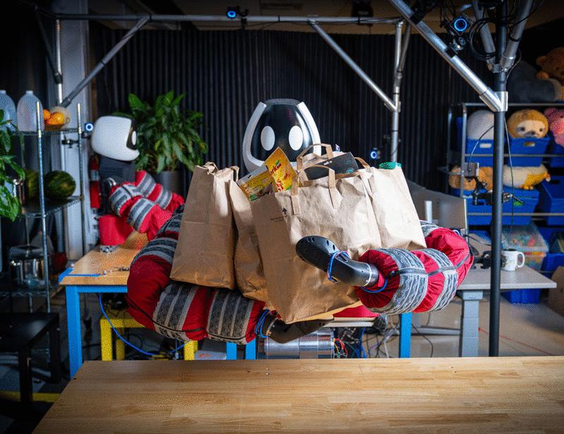 Learning contact-rich whole-body manipulation with example-guided reinforcement learning | Science Robotics