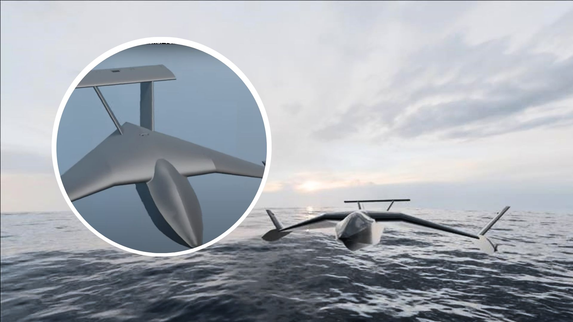 World’s first sea-skimming drone can hit enemies at 124 mph speed