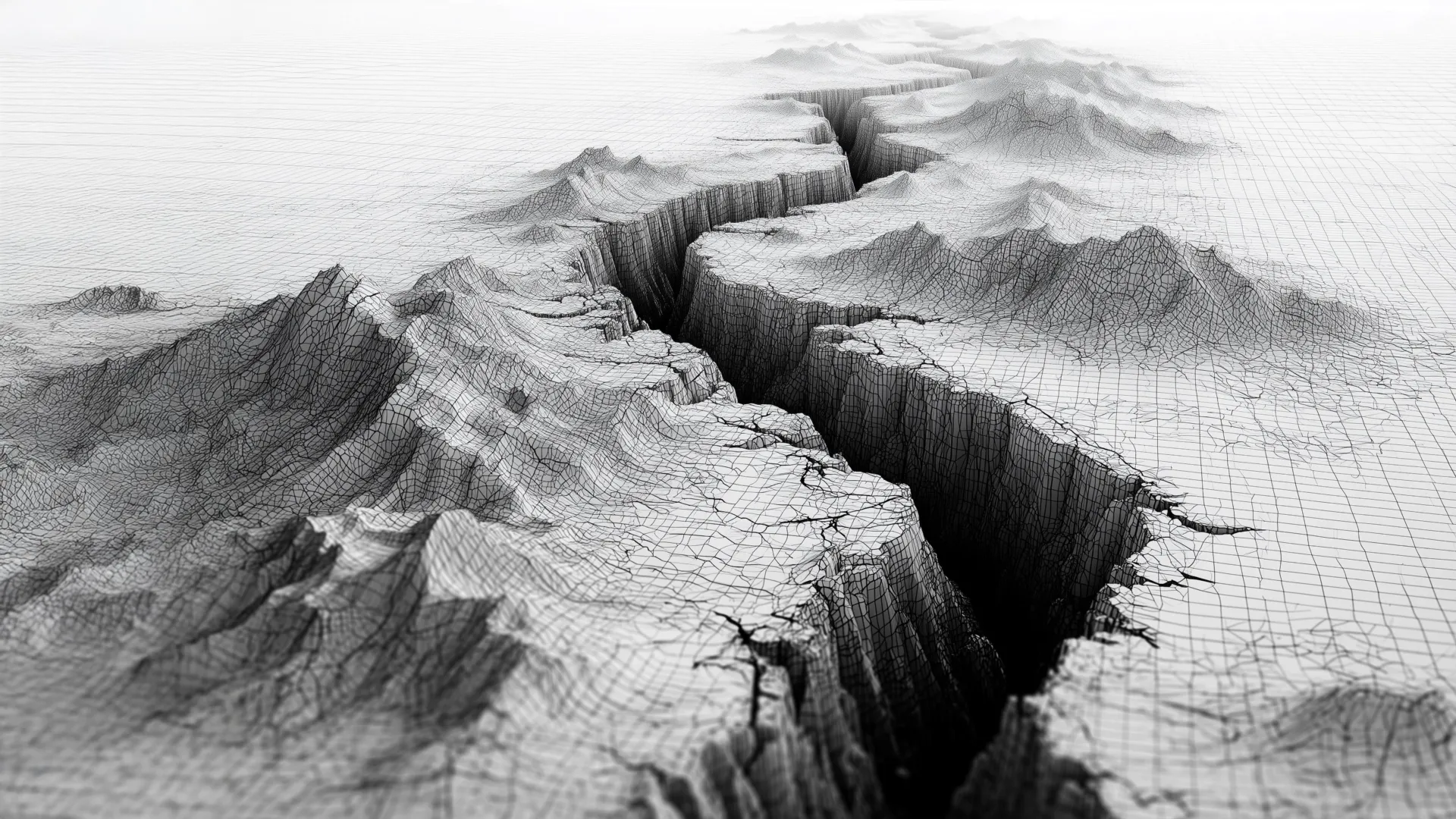 The Earth didn’t just crack, it curved. “It sent chills down my spine!”