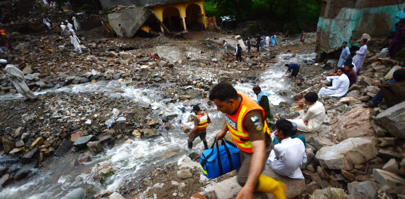 Monsoon flooding has killed hundreds in Pakistan – climate change is pushing the rainy season from blessing to looming catastrophe