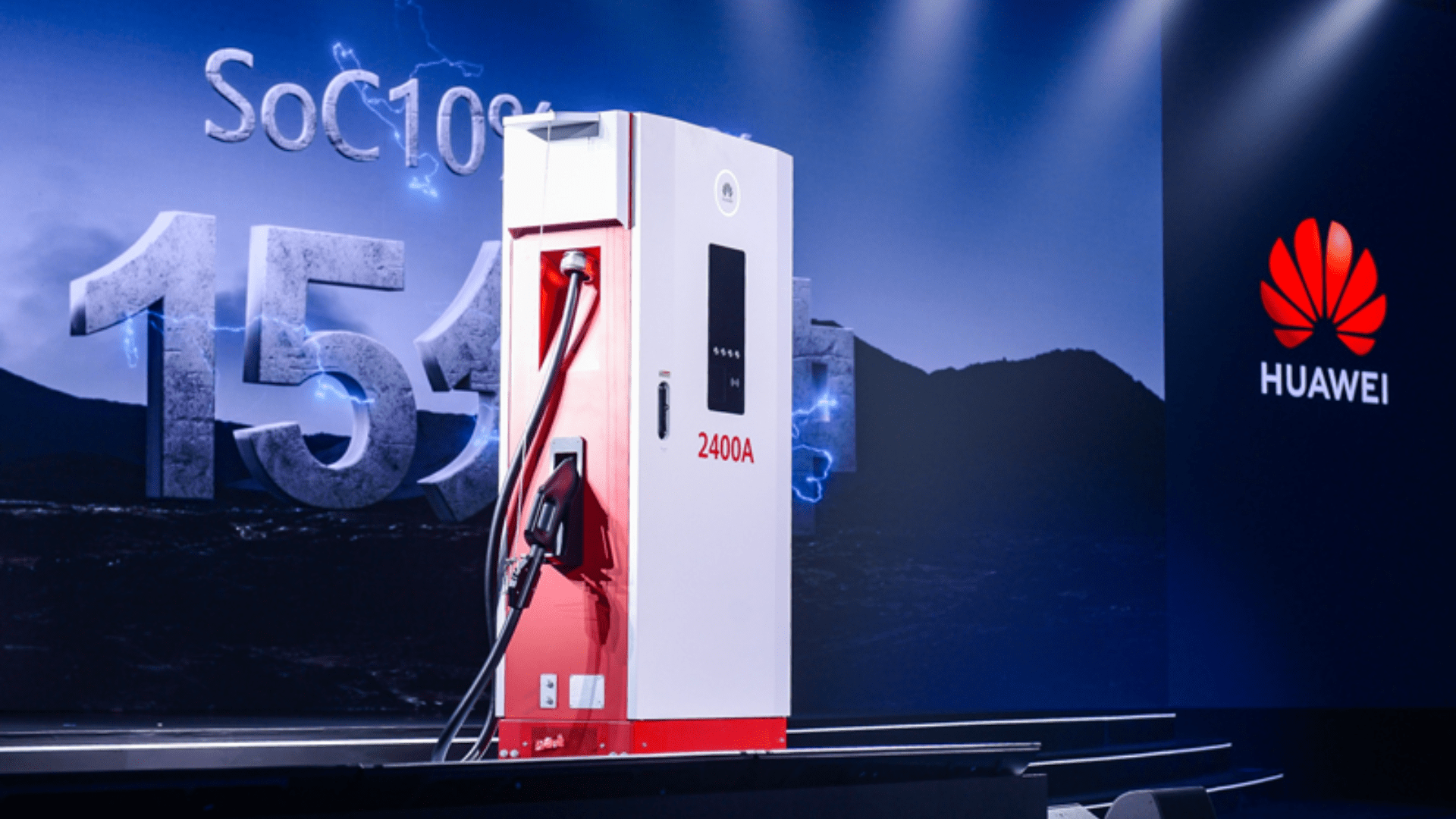 China’s Huawei unveils world’s first 100MW charging hub to power trucks