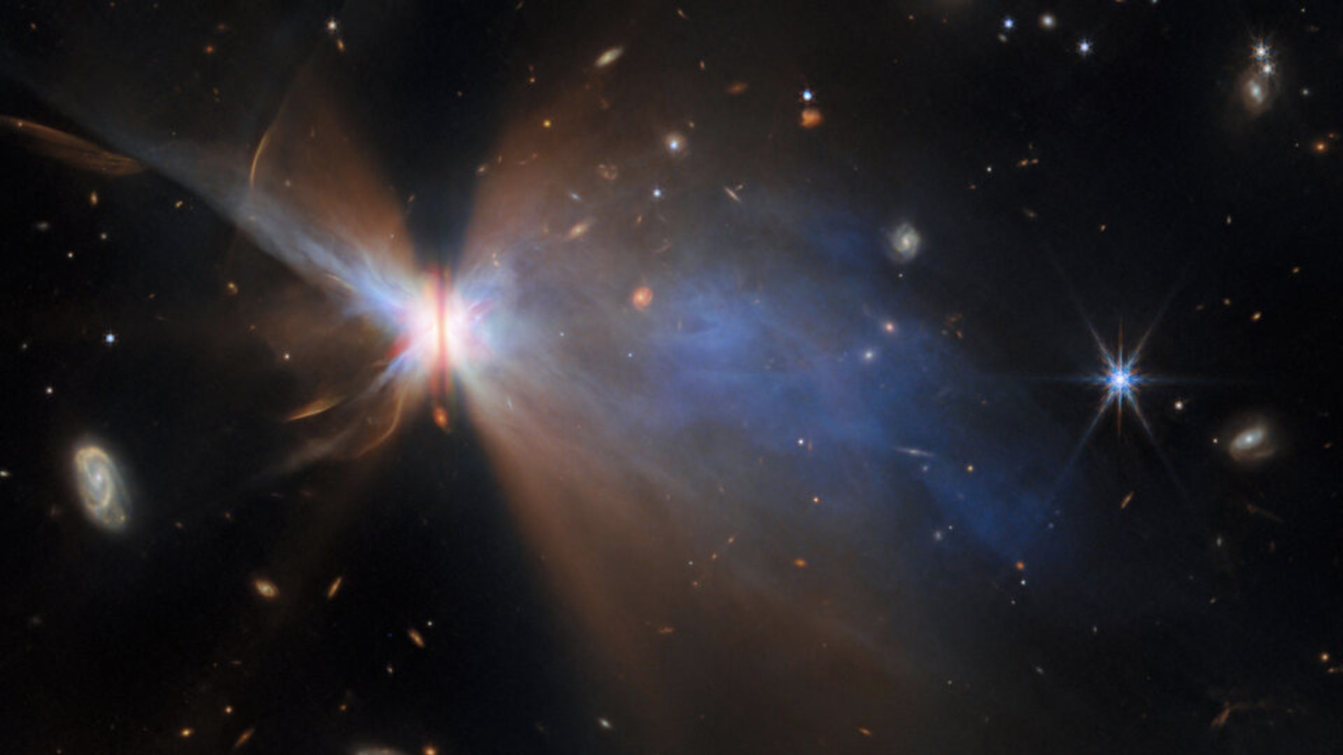 James Webb’s infrared eyes uncover Butterfly Star’s dusty birthplace