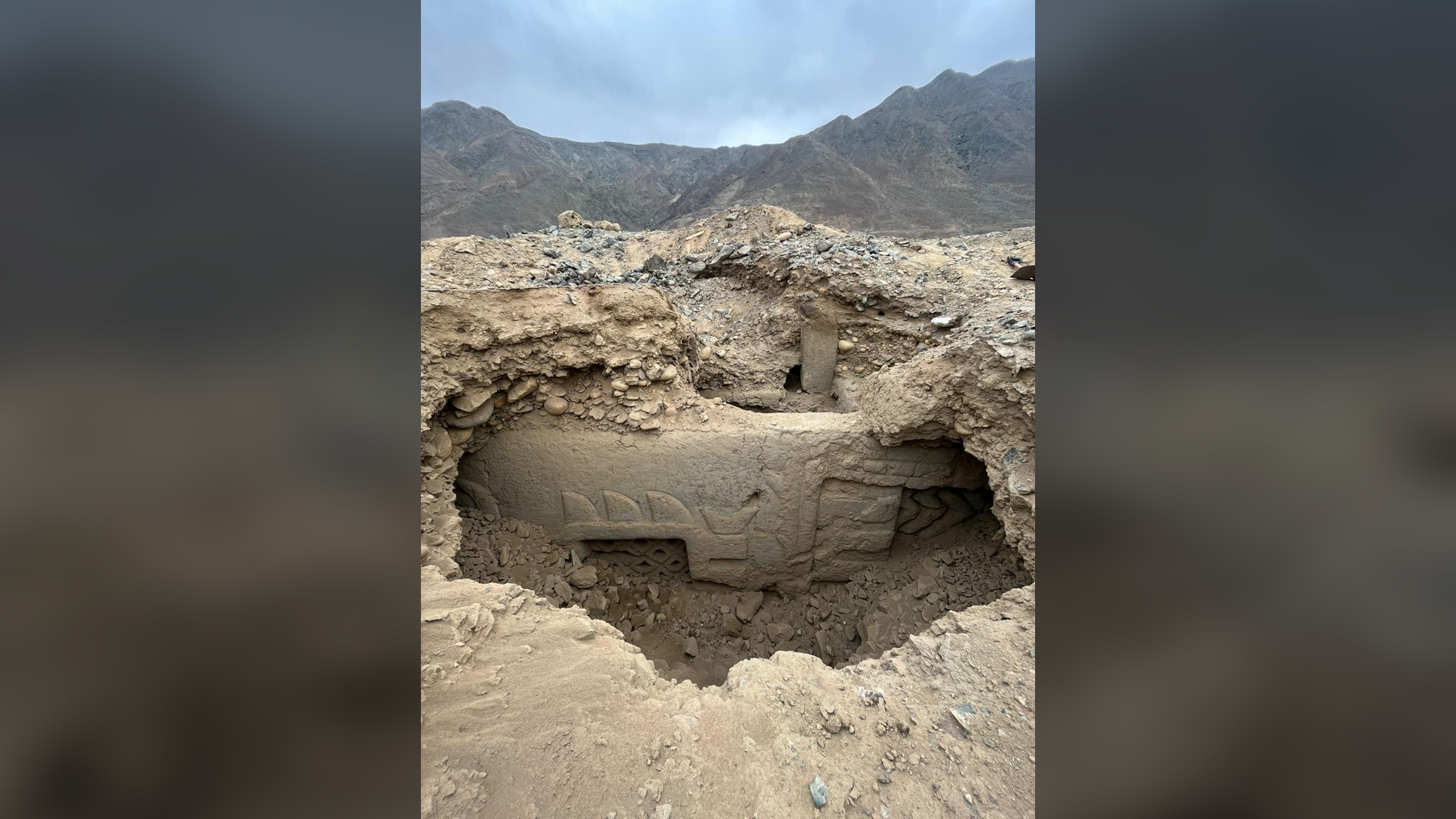 ‘A truly unprecedented discovery’: 3,000-year-old multicolored mural with fish, stars and gods discovered in Peru