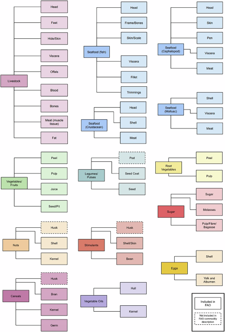 The FOod Commodity composition for Waste qUantification and valorization opportunitieS (FOWCUS) Dataset