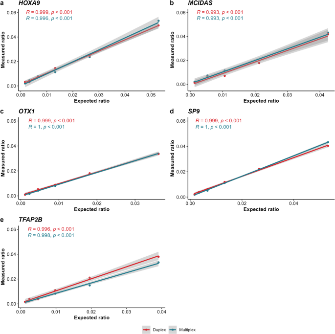 Development and validation of a methylation-specific droplet digital PCR multiplex for lung cancer detection