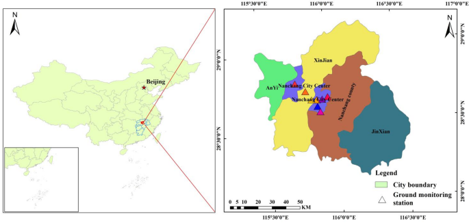 Improved prediction model for daily PM2.5 concentrations with particle swarm optimization and BP neural network