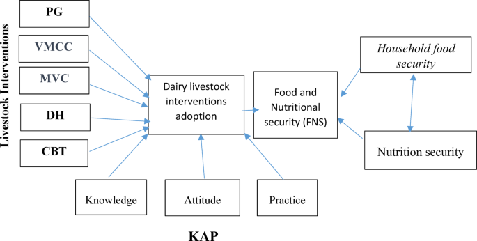 Understanding farmer’s knowledge, attitudes, and practices towards adopting livestock interventions for food and nutrition security in Bangladesh using latent class analysis