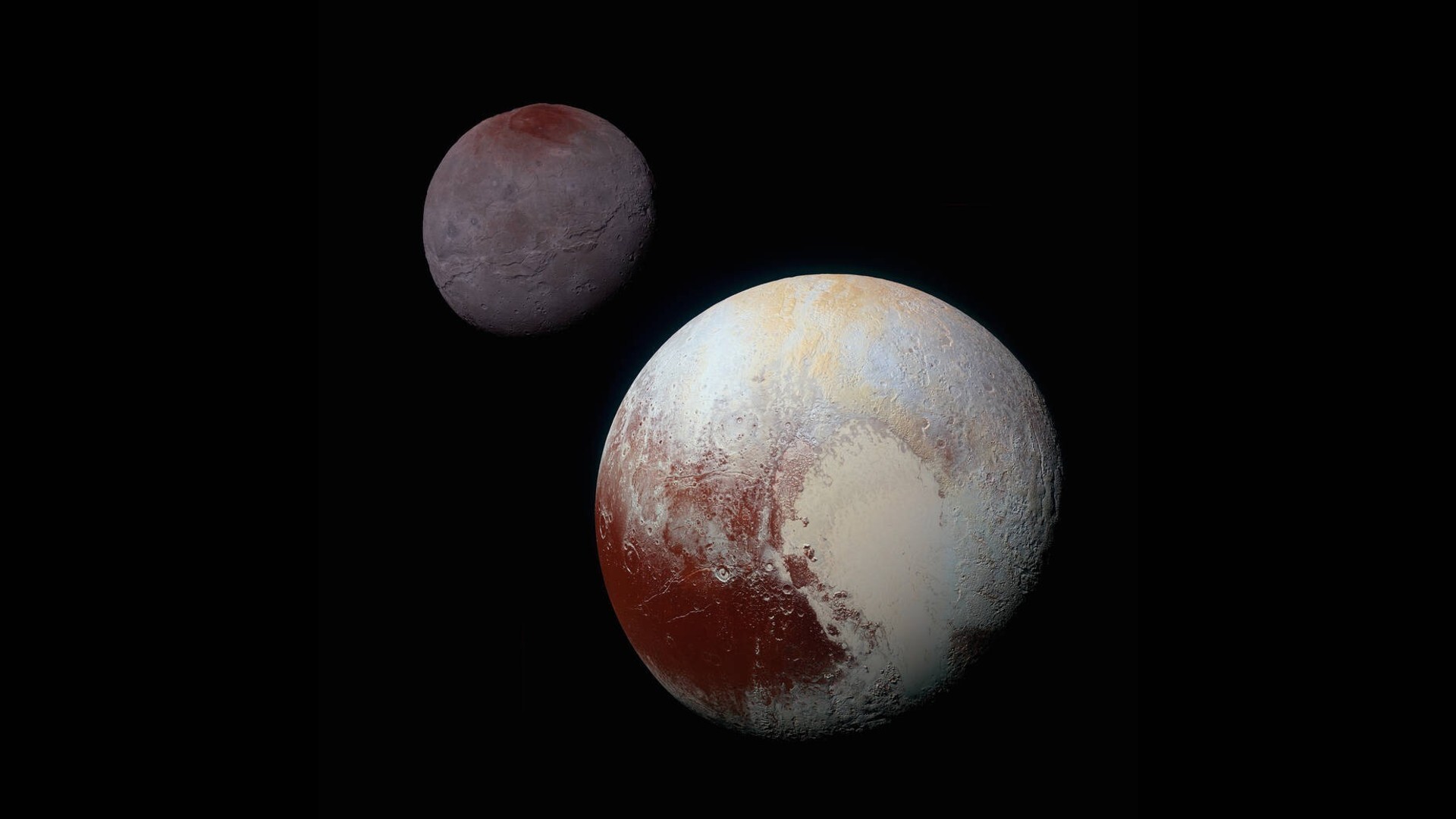 Pluto’s dwarf planet partner Charon may have spilled its guts to create 2 of the pair’s moons