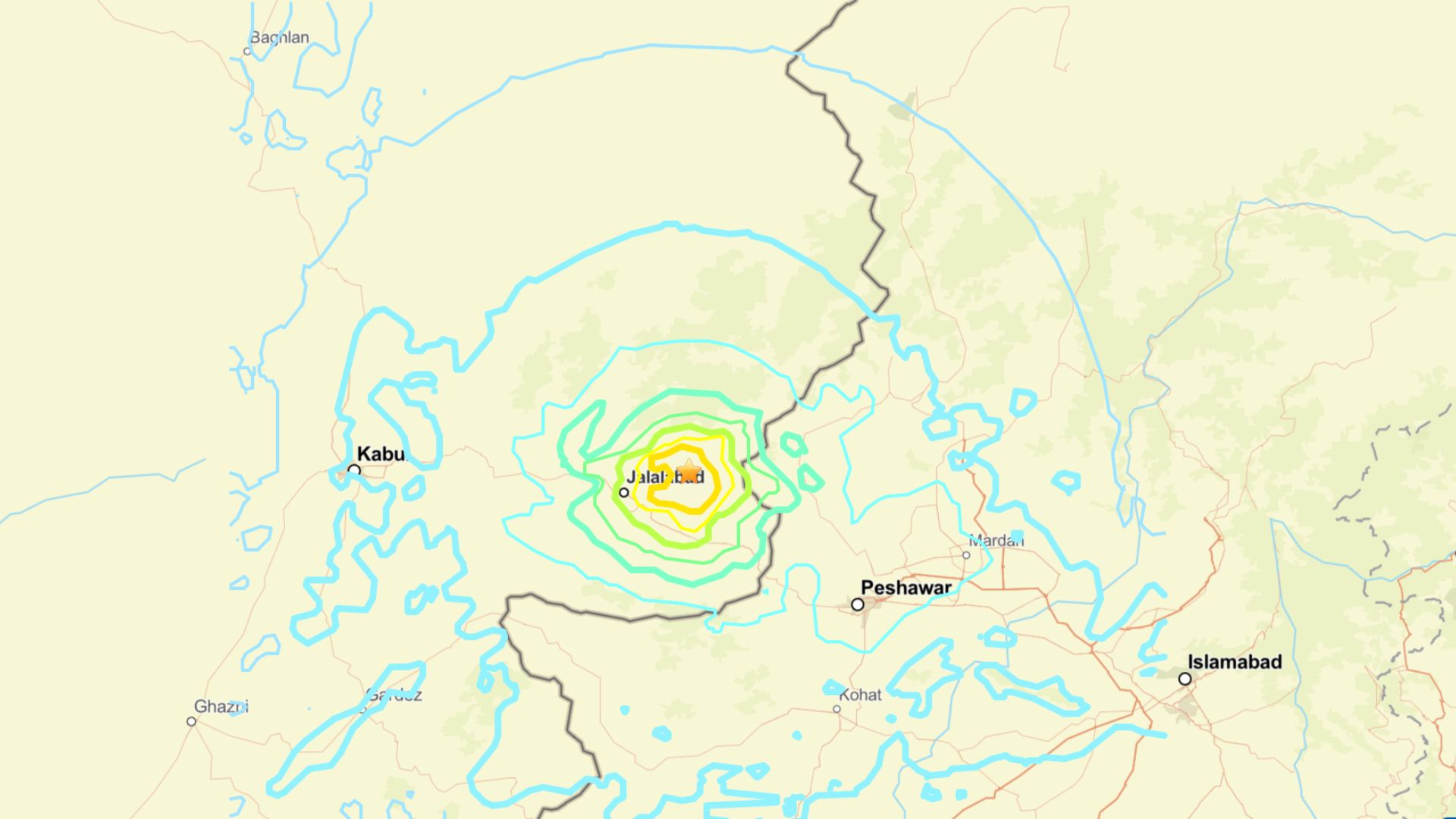 Hundreds feared dead after magnitude 6 quake strikes Afghanistan