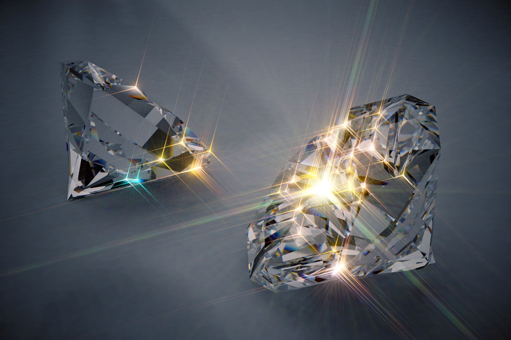 Chemists Grow Diamonds With an Electron Beam