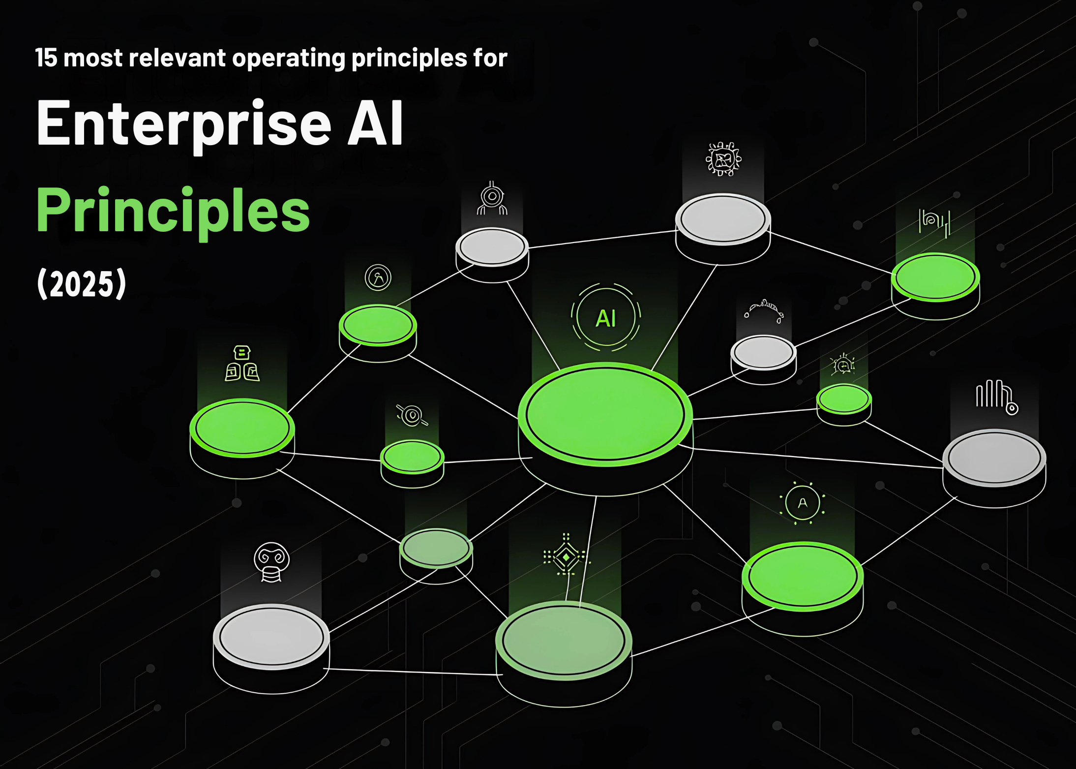 15 Most Relevant Operating Principles for Enterprise AI (2025)