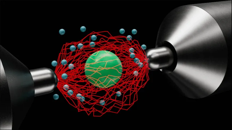 A tiny, levitated glass sphere behaves like the hottest engine ever made