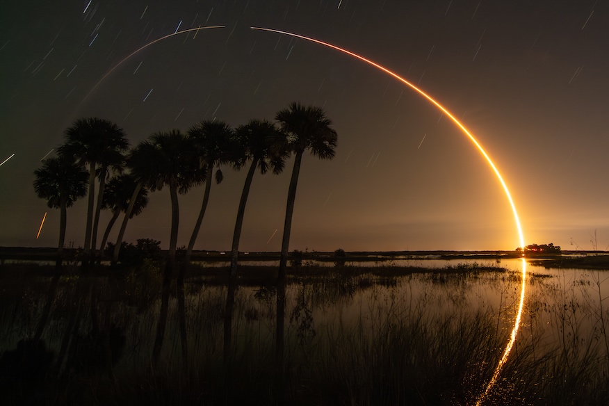 SpaceX launches 24 Amazon Kuiper satellites following days of weather delays – Spaceflight Now