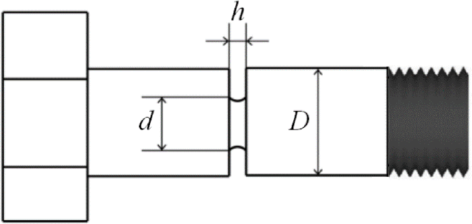 Research on shear fracture behavior of bolt and design method for retractable coupler