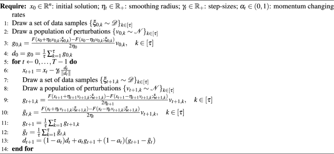 Population-based variance-reduced evolution over stochastic landscapes