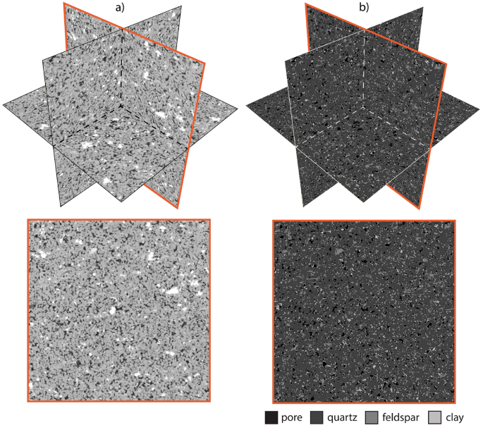Optimized generative adversarial network for efficient resolution enhancement of 3D segmented rock tomography