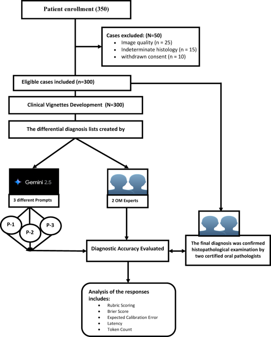 Prompt-dependent performance of multimodal AI model in oral diagnosis: a comprehensive analysis of accuracy, narrative quality, calibration, and latency versus human experts