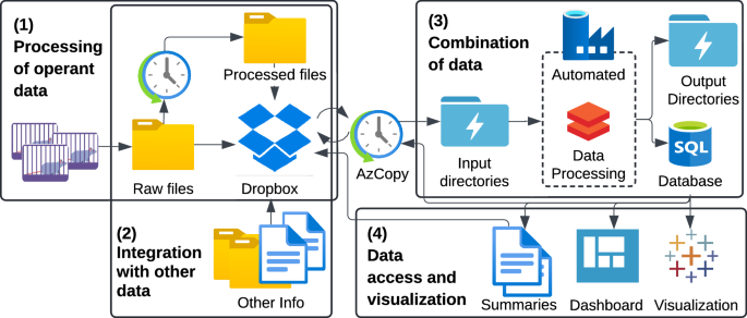 Automated pipeline for operant behavior phenotyping for high-throughput data management, processing, and visualization