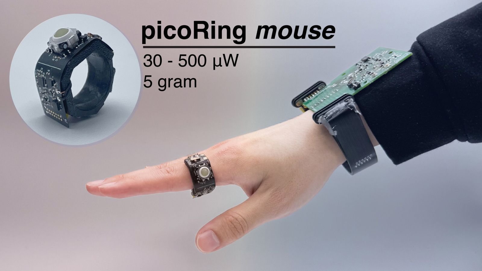New smart ring is a novel way to control your computer — it has the humble mouse firmly in its sights