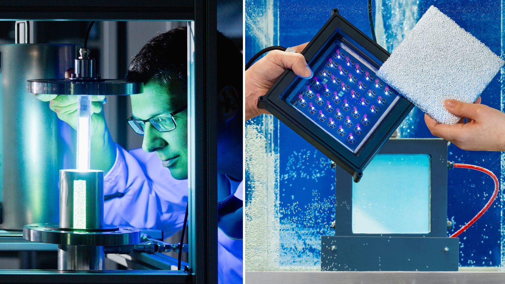 Scientists use light to clean wastewater with ceramic foam formula