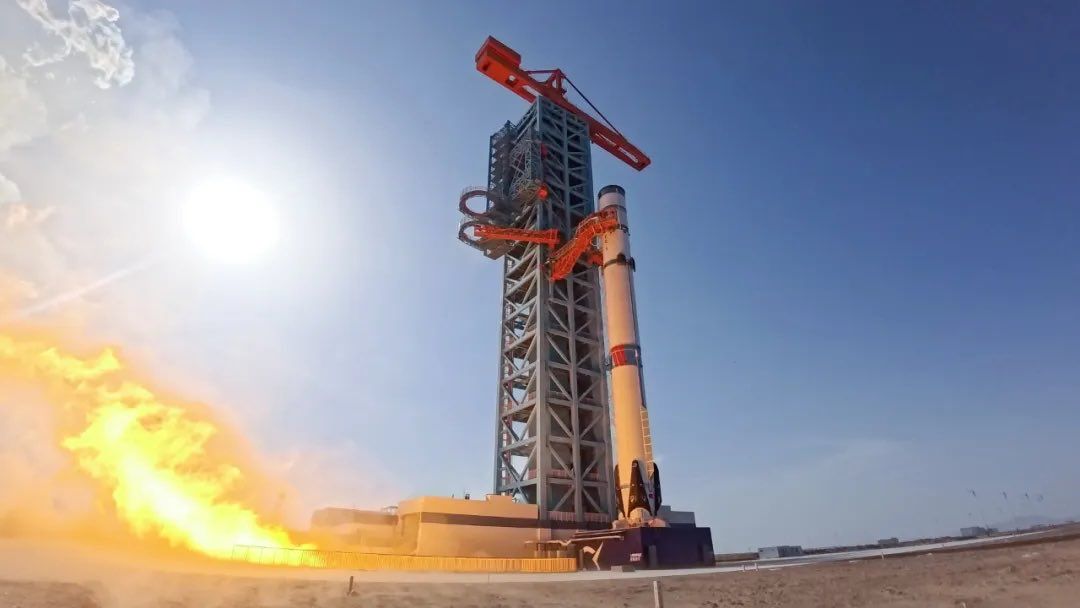China’s 1st reusable rocket test fires engines ahead of debut flight (video)