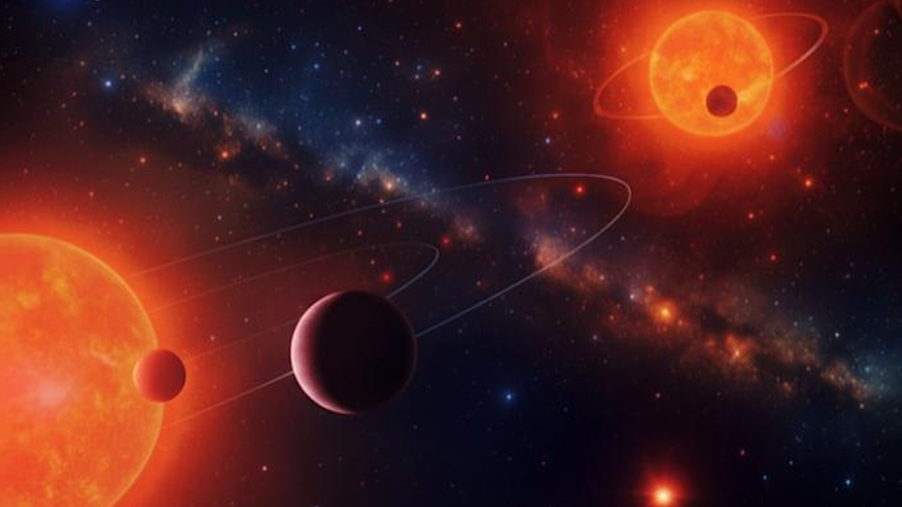 Three Earth-sized Planets Discovered In A Compact Binary System