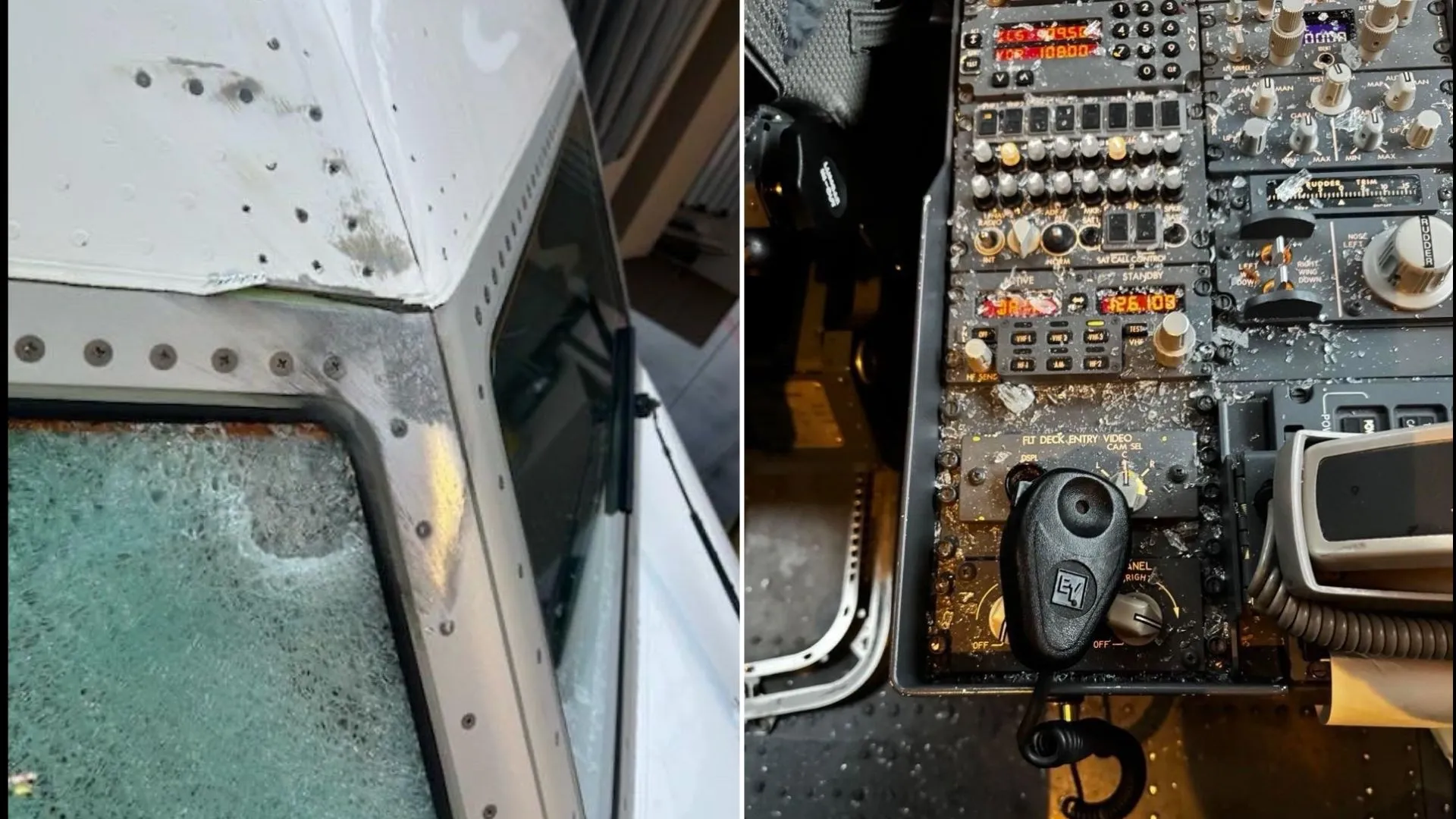 Mystery deepens after Boeing 737 windshield cracked at 36,000 feet