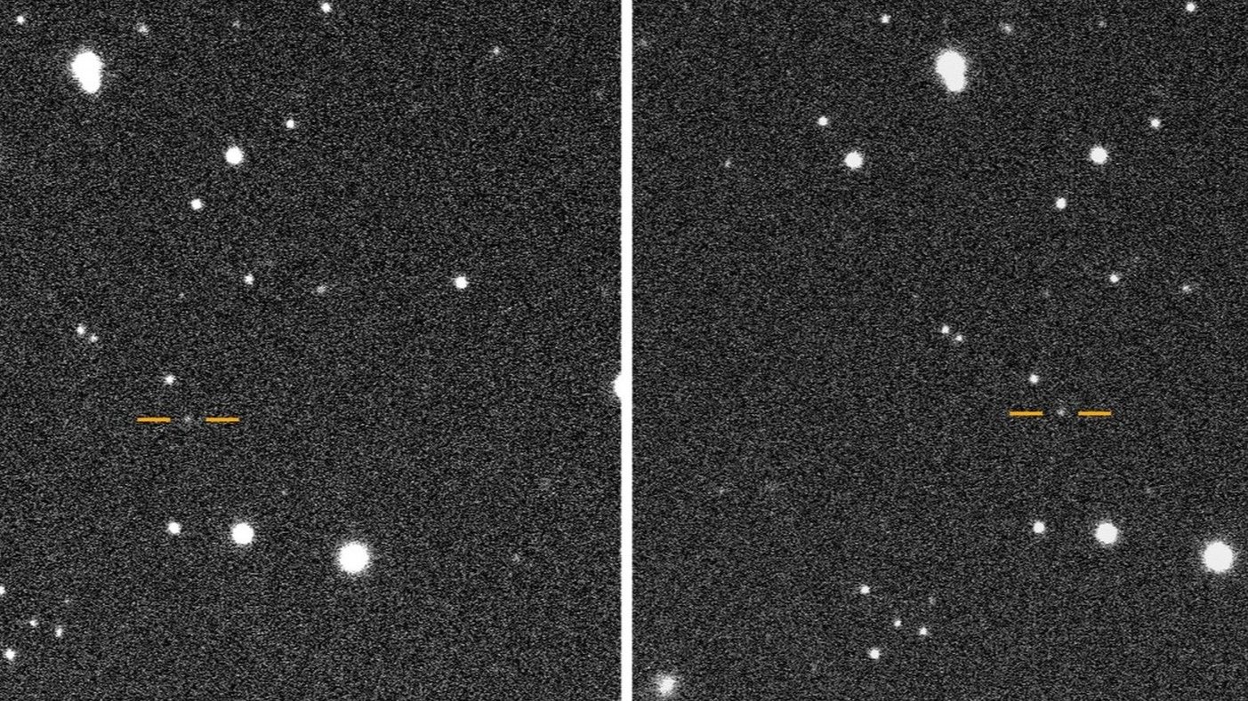 Astronomers discover skyscraper-size asteroid hidden in sun’s glare — and it’s moving at a near-record pace