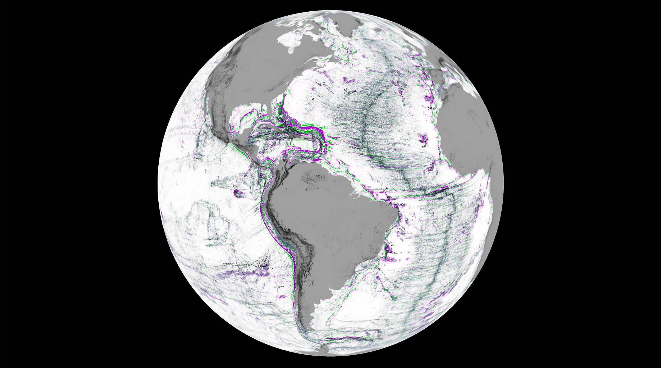 Incredibly detailed map of Earth’s seafloors created from space