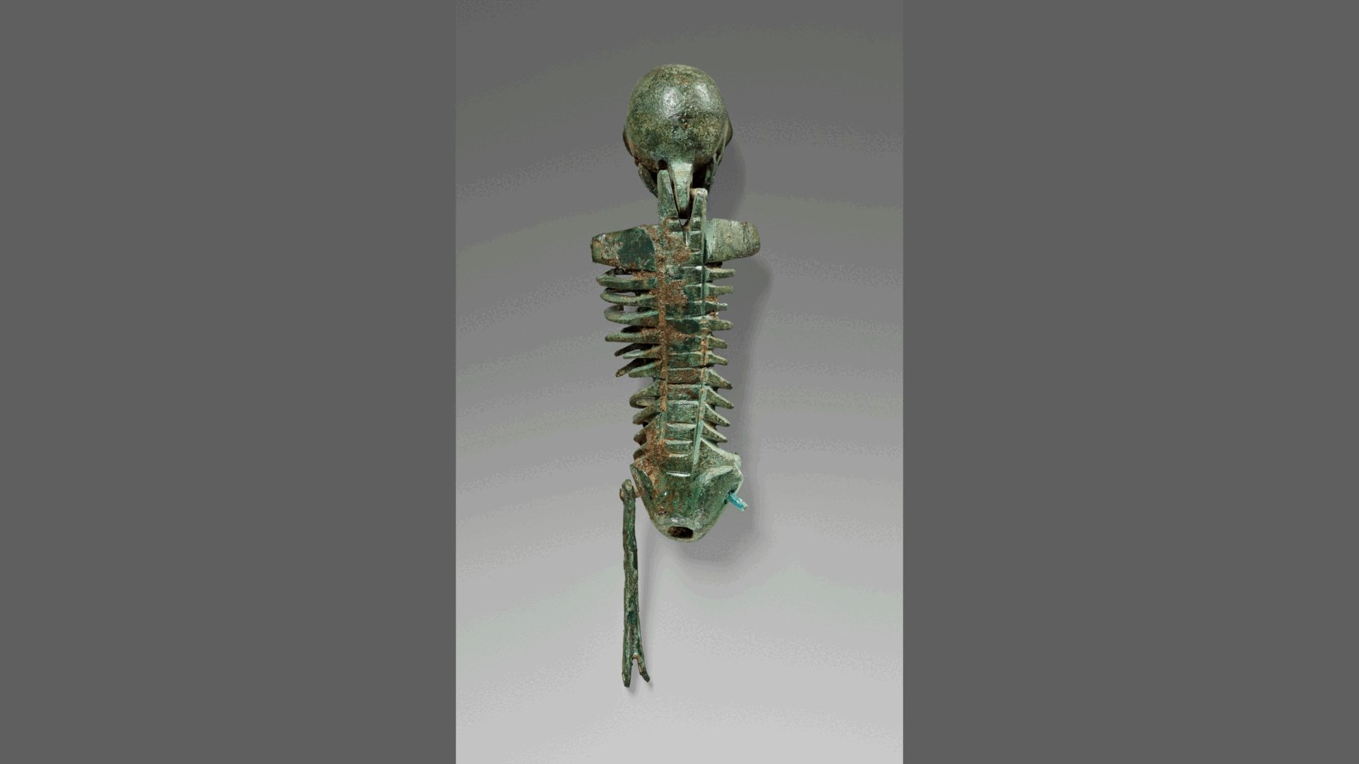 Miniature Skeleton: A ghostly 2,000-year-old party favor from a Roman banquet