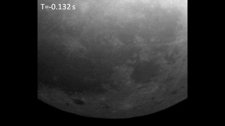 What are the mysterious lights sometimes seen on the moon?