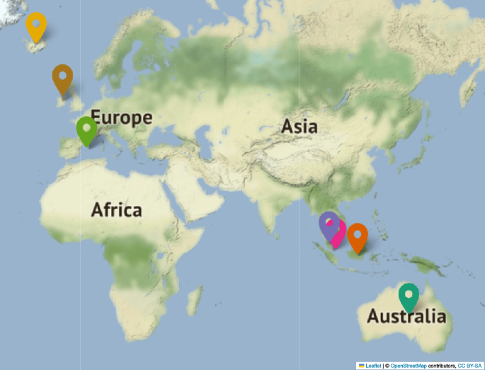 Nonstandard power grid frequency statistics across continents