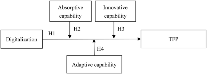 The effect of digitalization on total factor productivity: a dynamic capabilities perspective