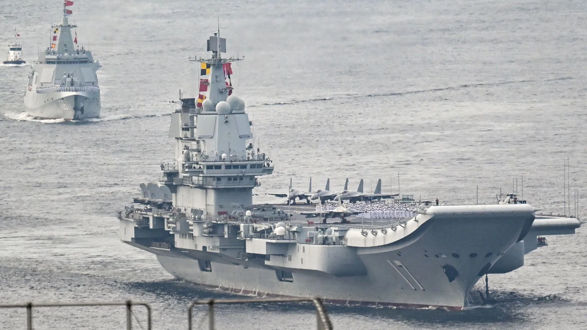 China may be making its first nuclear aircraft carrier as images leak