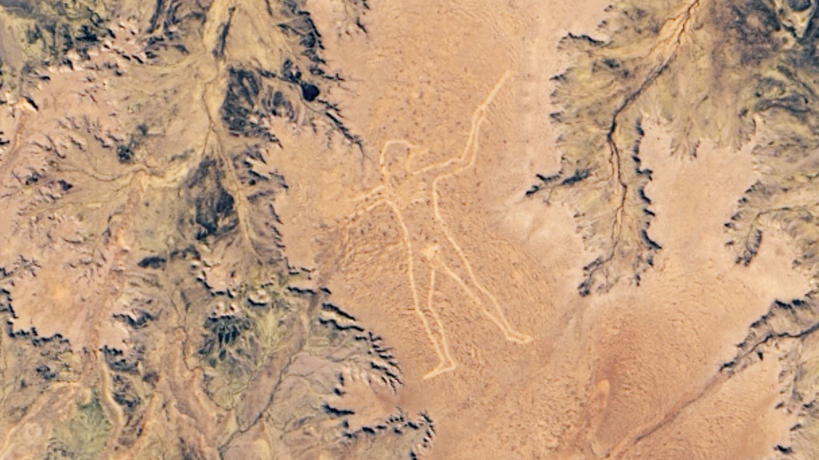 2-mile-tall, naked ‘Marree Man’ looming over Australian outback is a total mystery — Earth from space