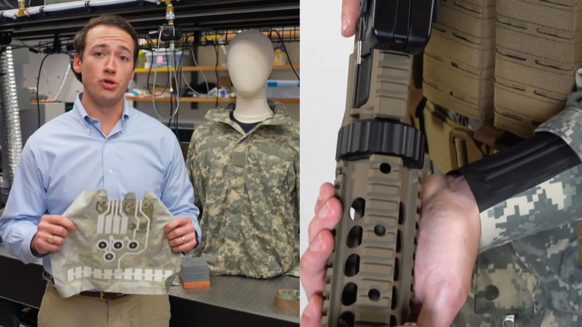 New fabric sends touch cues to help soldiers stay silent in combat