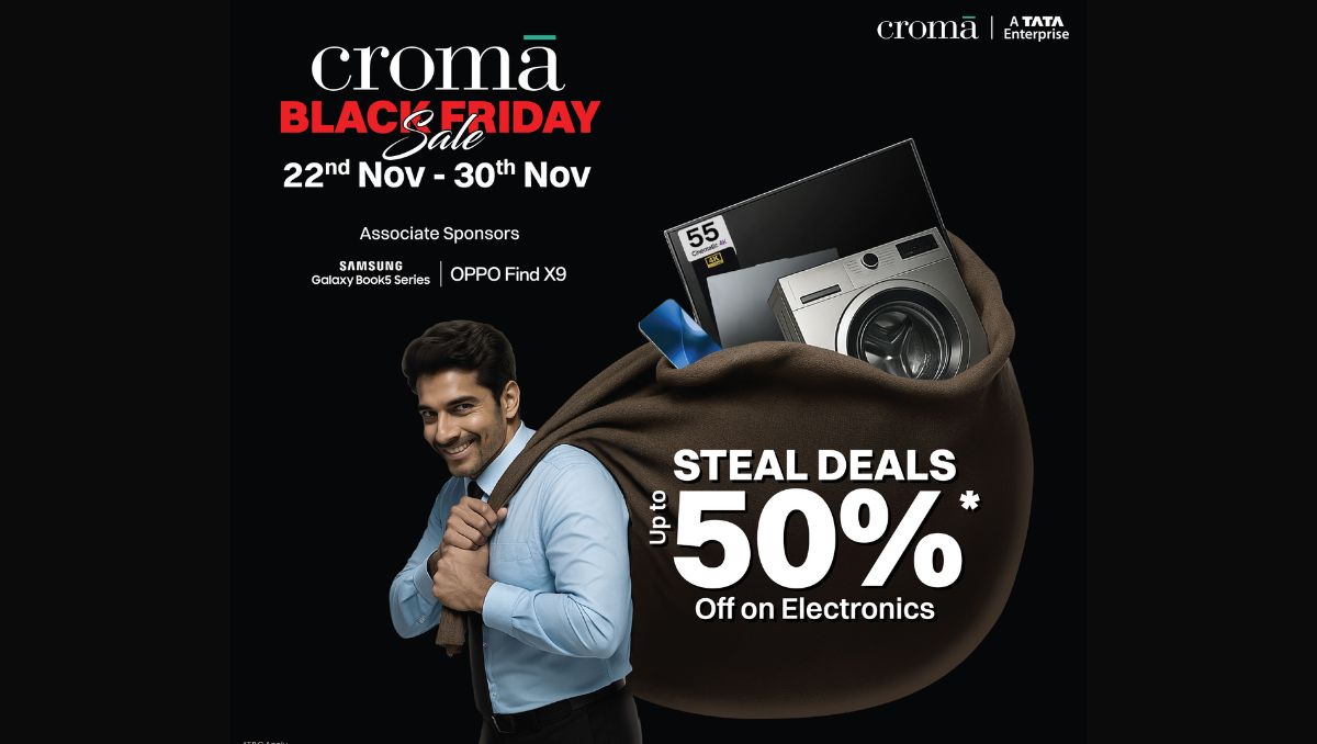 Croma Black Friday Sale Now Live: Apple iPhone Air Gets A Rs 11,000 Price Drop