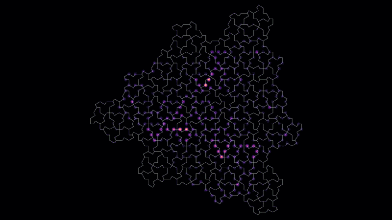 A predicted quasicrystal is based on the ‘einstein’ tile known as the hat