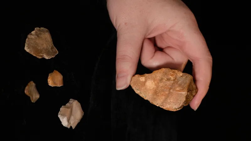 7 stone tools might rewrite the timeline of hominid migration in Indonesia 