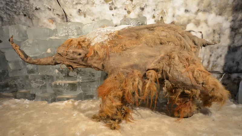 40,000-year-old woolly mammoth RNA offers a peek into its last moments
