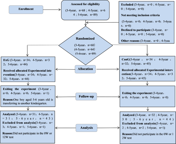 Effects of learning, exercise, and game curriculum model on the physical fitness of preschool children aged 3–6: a cluster-randomized controlled trial