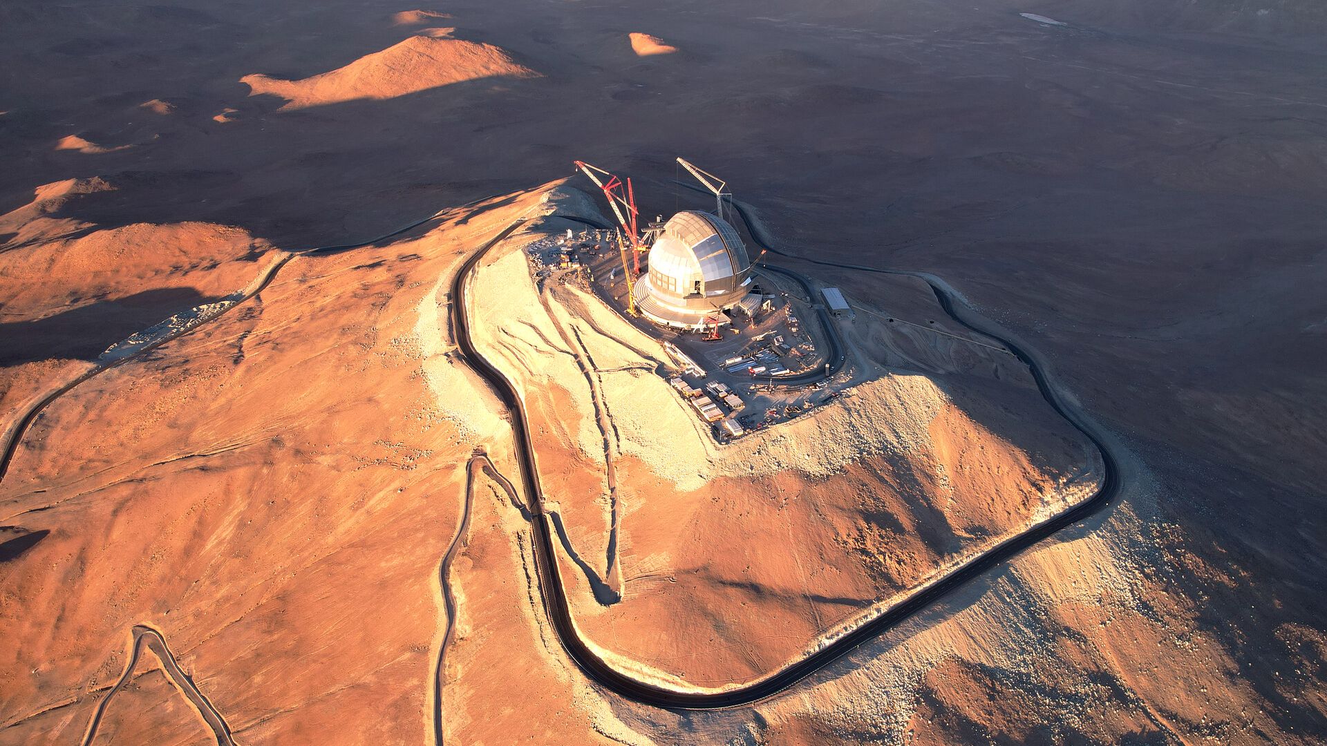 Extremely Large Telescope under construction photo of the day for Dec. 10, 2025