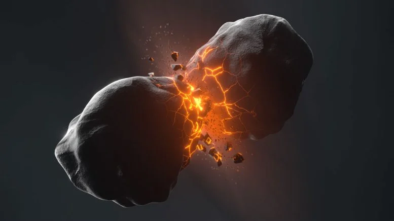 Astronomers Witness Massive Cosmic Collisions Around a Nearby Star