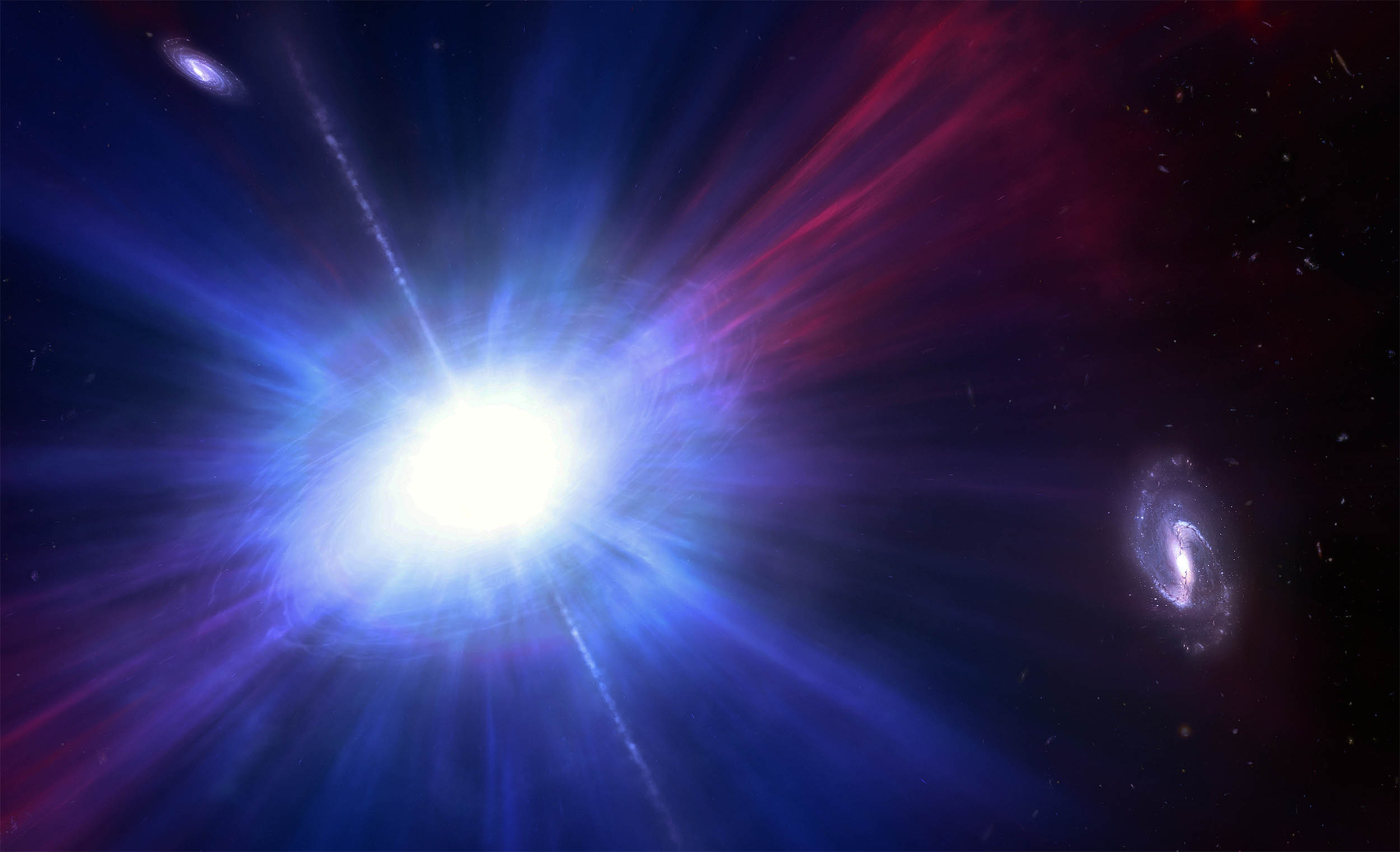 Astronomers are seeing bright blue cosmic flashes called LFBOTs