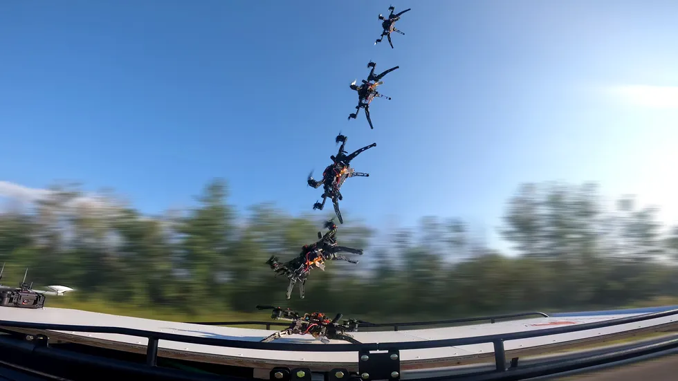 Robot Videos: Speedy Drone Landing, CoRL Floor, More