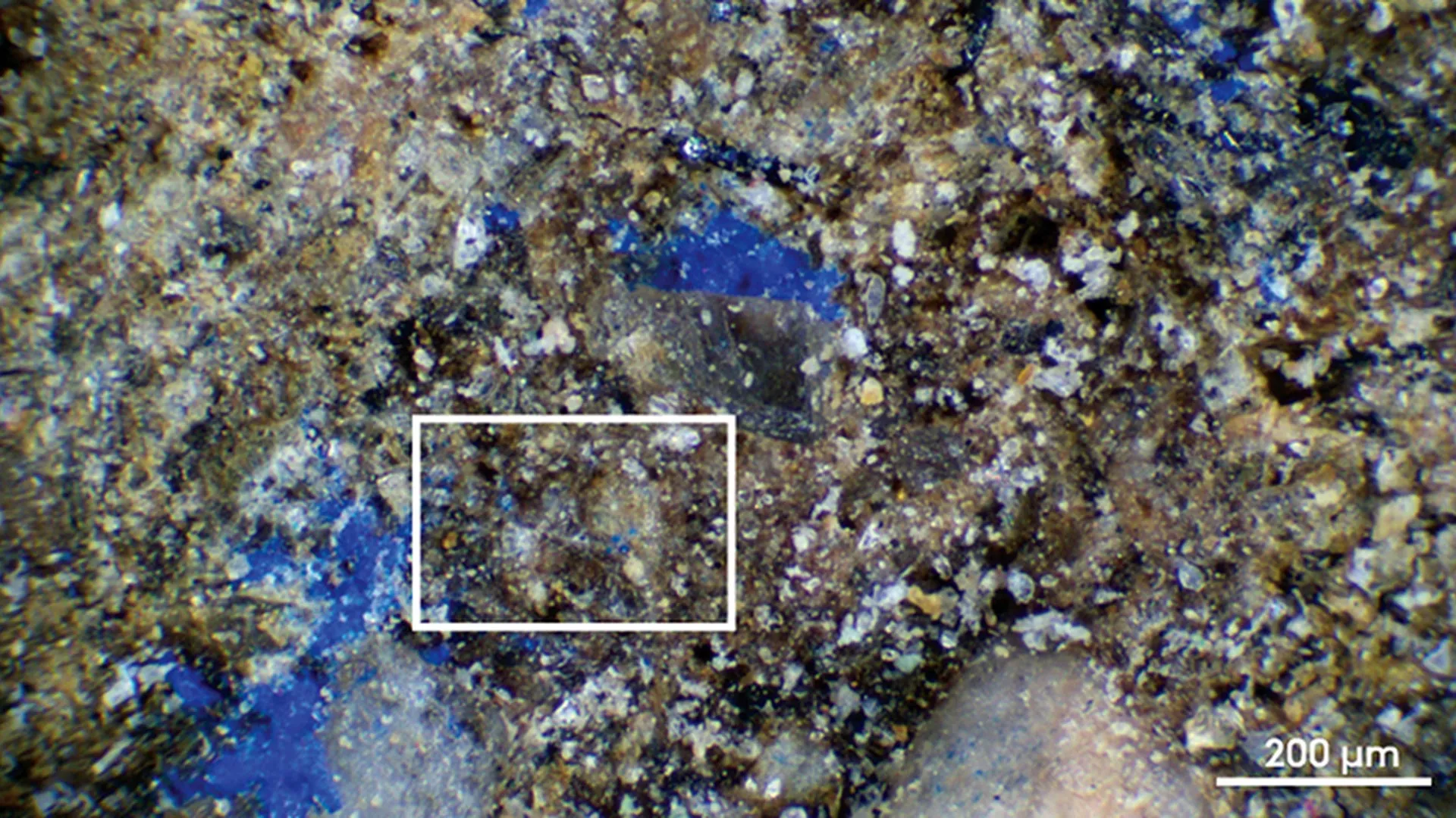 Stunning blue pigment on a 13,000-year-old artifact surprises scientists