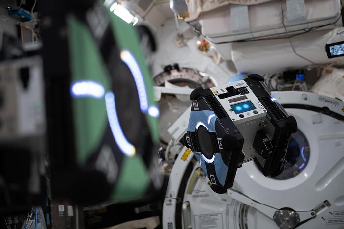 AI Guides Robot on the ISS for the First Time