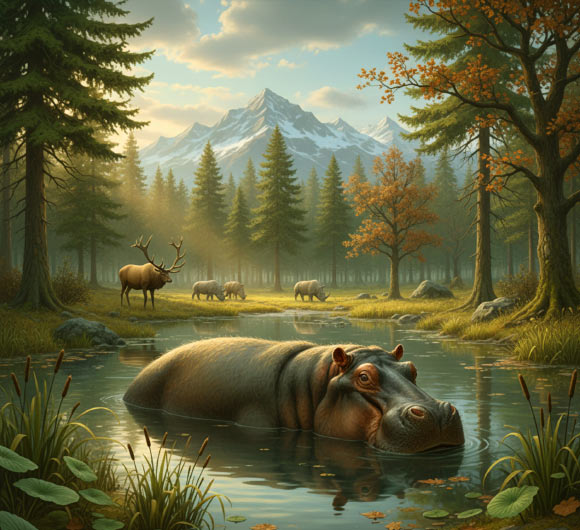 Hippos Lived in Central Europe around 40,000 Years Ago, New Study Suggests