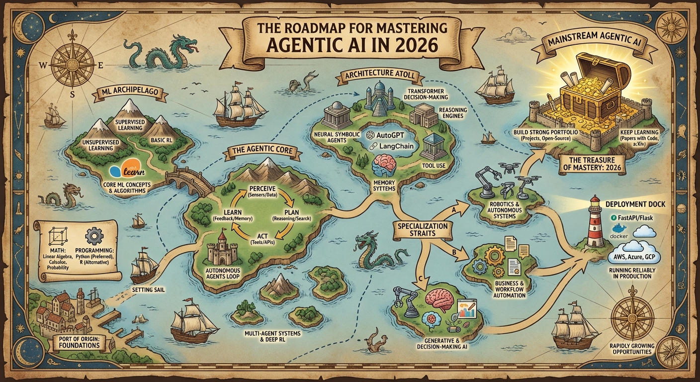 The Roadmap for Mastering Agentic AI in 2026
